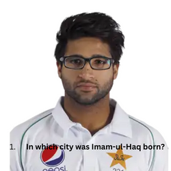 In which city was Imam-ul-Haq born?